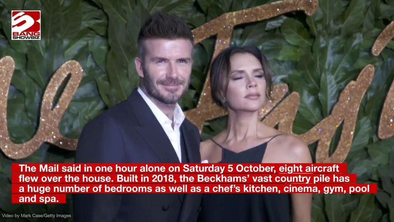 David and Victoria Beckham’s £10m mansion plagued by small planes