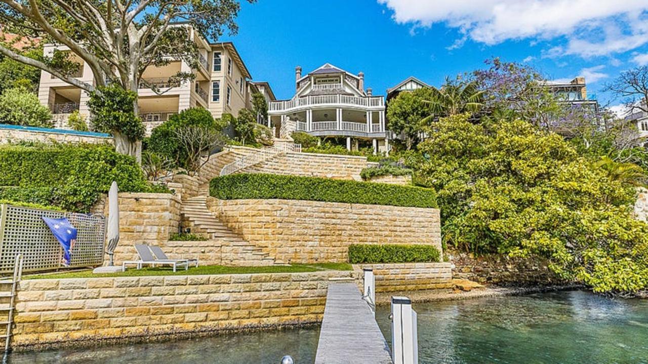 Qantas boss Alan Joyce has purchased a $19 million waterfront mansion overlooking Sydney Harbour. Picture: RealEstate.com.au