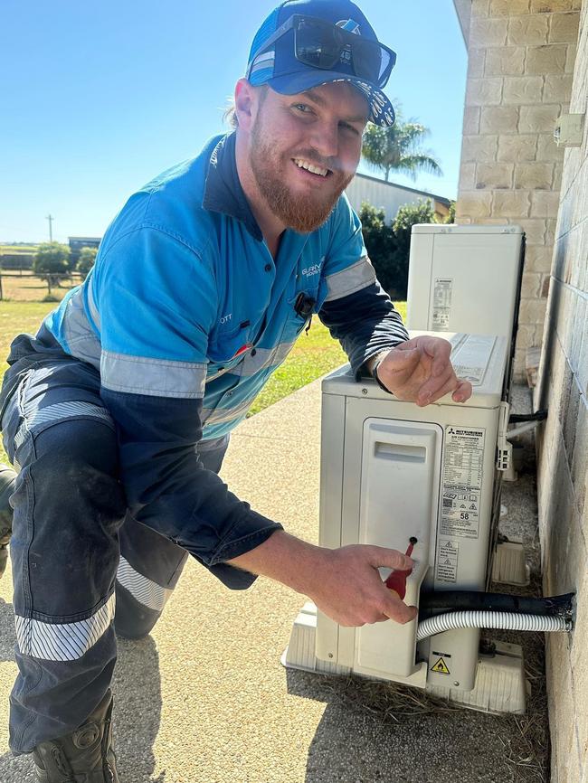 Scott Granville of Granville Industries was named as Bundaberg's Best Sparky.