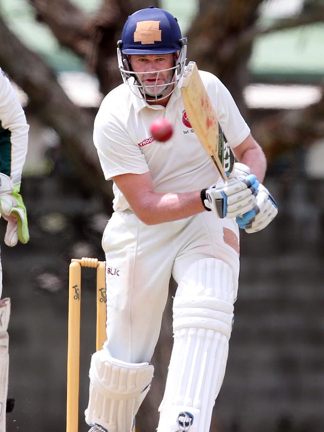 Surfers Paradise batter Chris Swan scored his second hundred in three weeks. Photo by Richard Gosling