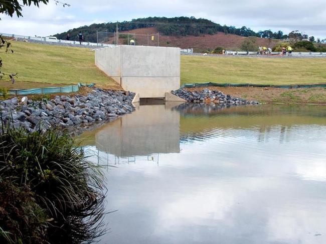 Coffs Harbours first flood detention basin at Bakers Road built in 2009. The largest of the detention basins was completed at William Sharpe Drive, West Coffs, in 2010.