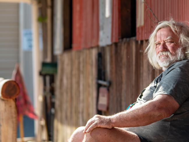 Laidley Pioneer Village volunteer Carl Foster. Picture: Dominic Elsome