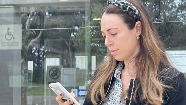 Olivia Mir was arrested when she had a big night out, planned to sleep in her car at Caringbah train station but moved her vehicle to a safe spot. Picture: Ashleigh Tullis