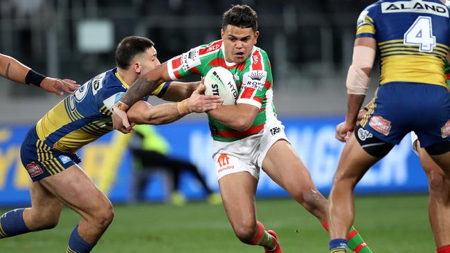 Latrell Mitchell is pivotal to Bennett’s chances at an NRL title. Picture: Phil Hillyard