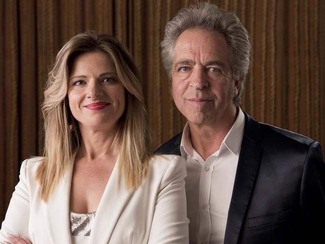RocKwiz hosts Julia Zemiro and Brian Nankervis. Picture: Supplied