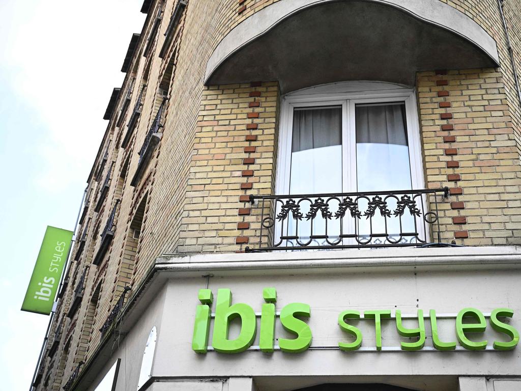 The tragedy occurred in an Ibis Styles hotel in the 20th arrondissement. Picture: Julien De Rosa/AFP.