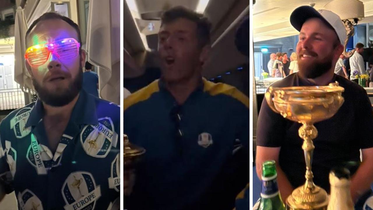 Inside Europe’s rowdy Ryder Cup celebrations as Rory takes centre stage in wild bus ride