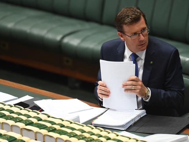 Australia's Human Services Minister Alan Tudge. Picture: AAPLukas Coch
