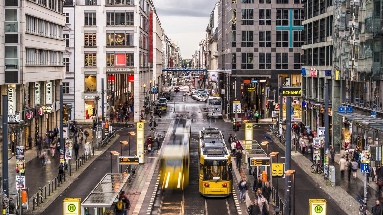 You’d be hard-pressed to find an overheard power cable on a Berlin street. Picture: iStock