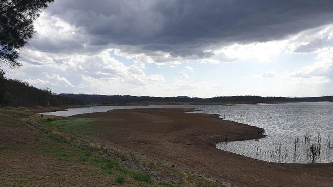 Paradise Dam on October 28.