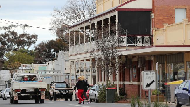 Zero COVID cases in Buloke Shire. The township of Sea Lake. Picture: Alex Coppel.