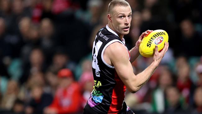 Callum Wilkie was plucked from the SANFL by St Kilda. Picture: Brendon Thorne/AFL Photos/via Getty Images