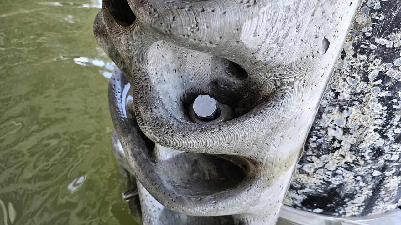 Strange new addition to city creek explained