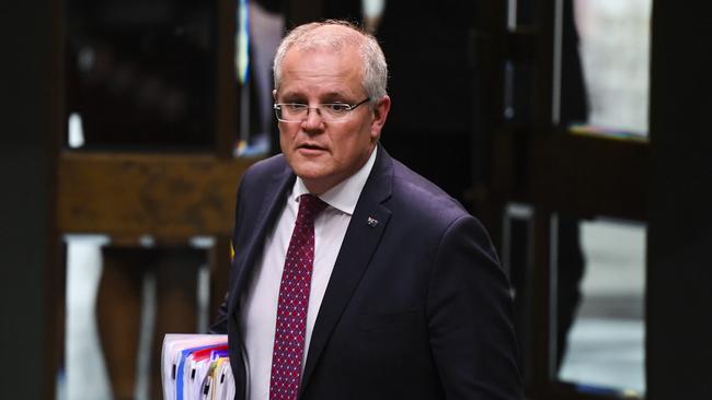 Australian Prime Minister Scott Morrison. Picture: AAP Image/Lukas Coch