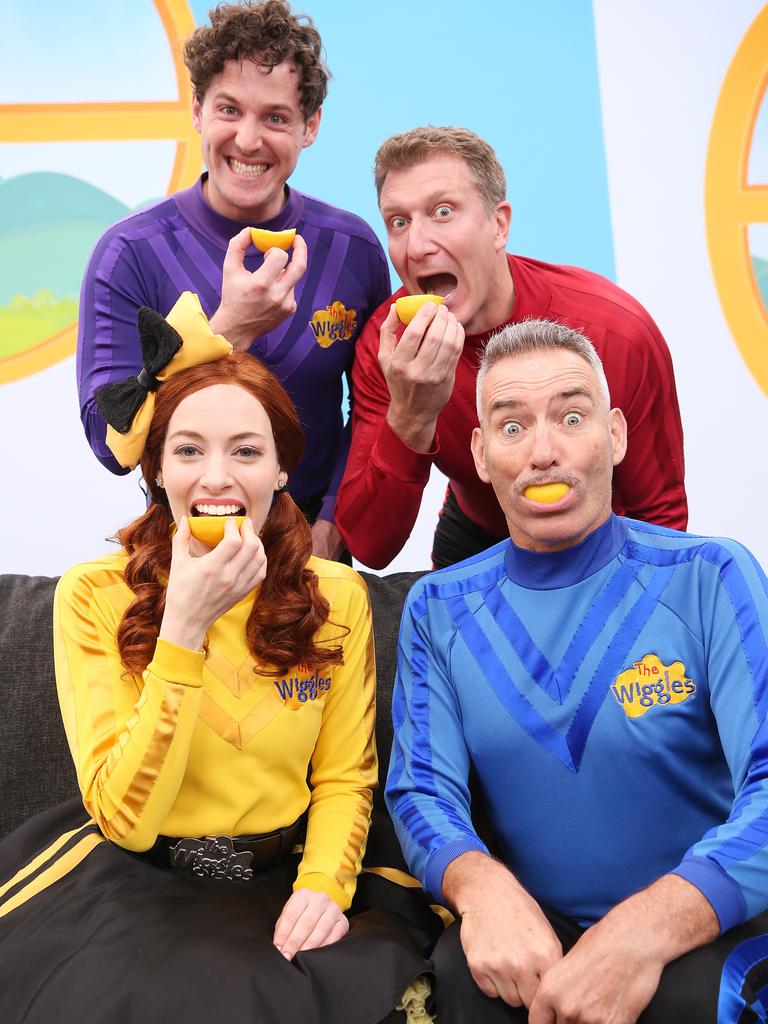 The Wiggles are hoping more people will get involved in the challenge. Picture: Sam Ruttyn