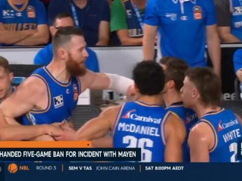 Baynes hit with big suspension for stoush