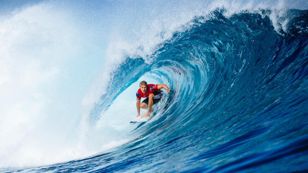 Ethan Ewing was impressive in Fiji. Picture: Aaron Hughes/World Surf League