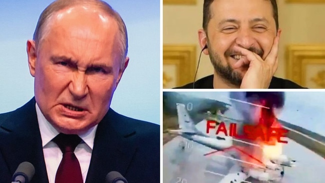 Ukraine's surprise attack shocked the entire world. Picture: Supplied