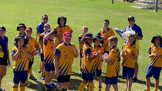 Gympie's 2021 Under 13 Boys squad took out Division 2 of the State Championships held in Townsville today (no order): Brooke Wilson (GK), Blake Nameth, Kile Batts, Clayton Parker, Jake Shrimpton, Chase Whittaker, Jonathan Wilcox, Cody Fitzpatrick (captain, player of the tournament), Mack Ashton-Bell, Riley McPherson-Ison, Joseph Hodgson, Liam Greer, Jack Craven, Archie Samuels, Ben Fitzpatrick (coach), Peter Hodgson (manager).