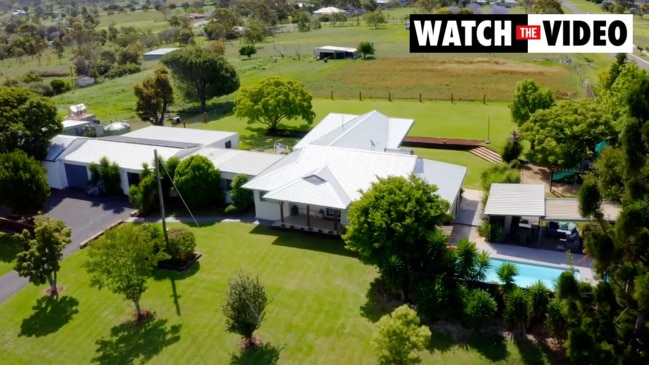 The epic rural property with its own footy field