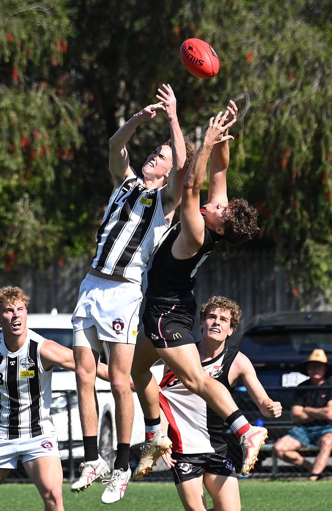 Morningside Vs Sherwood playing in the colts AFL semi final. Saturday September 7, 2024. Picture, John Gass