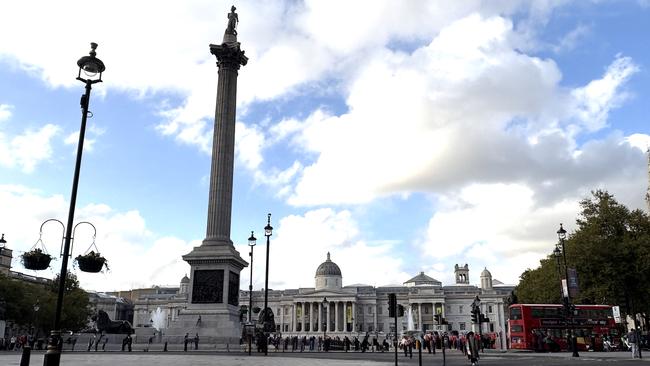 The original shot of Trafalgar Square.