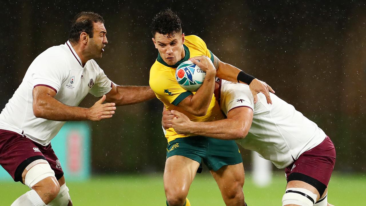 Matt To’omua failed to nail down the Wallaby No.10 spot against Georgia.