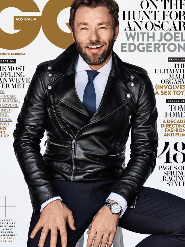 Edgerton on the cover of GQ’s November issue.