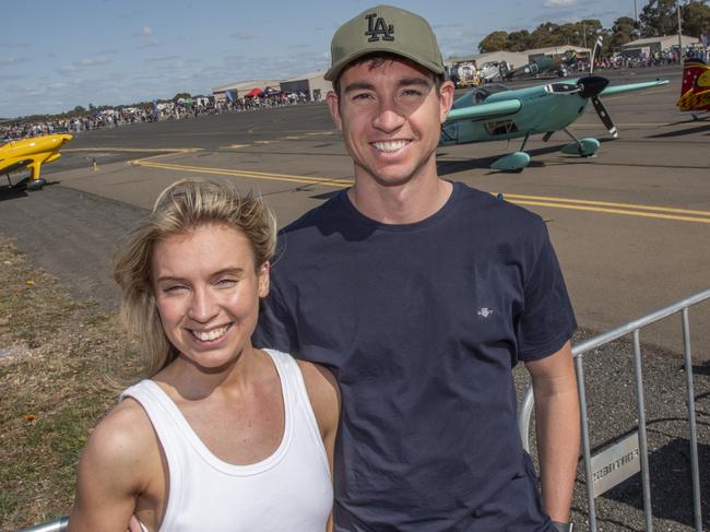 Tyler Martin, Kirsty Schilling Mildura Air Show 2024. Picture: Noel Fisher.