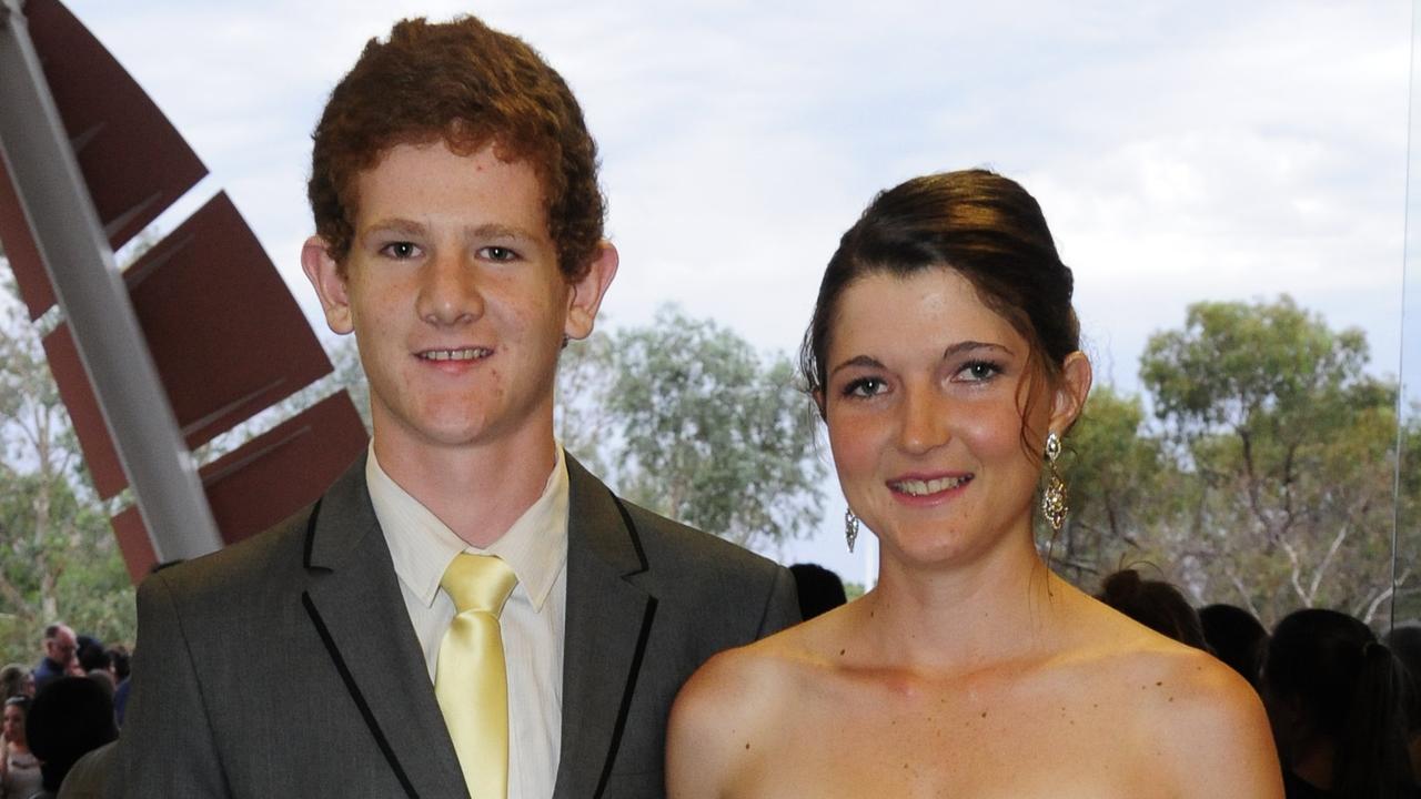 Alex Ashley and Margo Sullivan at the St.Philips year 12 formal,The Convention Centre,Alice Springs Picture Justin Brierty