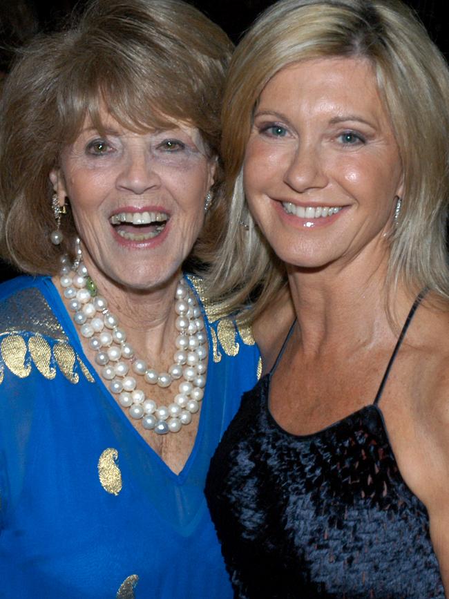 Lillian Frank and Olivia Newton John.