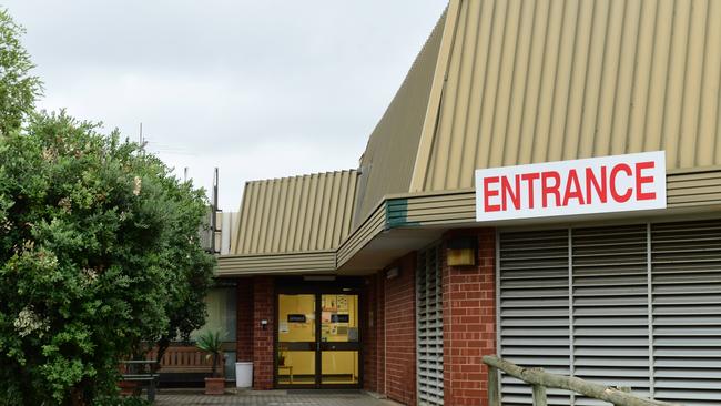 Entrance to the Oakden Older Person Mental health facility. Picture: Mark Brake