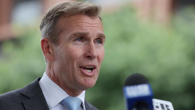 Transport Minister Rob Stokes has foreshadowed the possibility of legal action over the trams. Picture: NCA NewsWire/David Swift