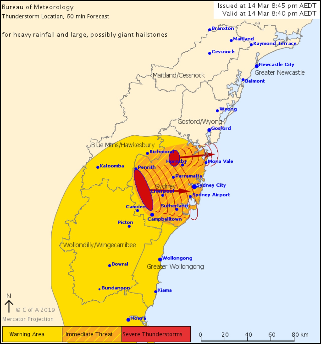 Nsw Weather Sydney Storms Bring Rain Hail Thunder And Flooding Au — Australias