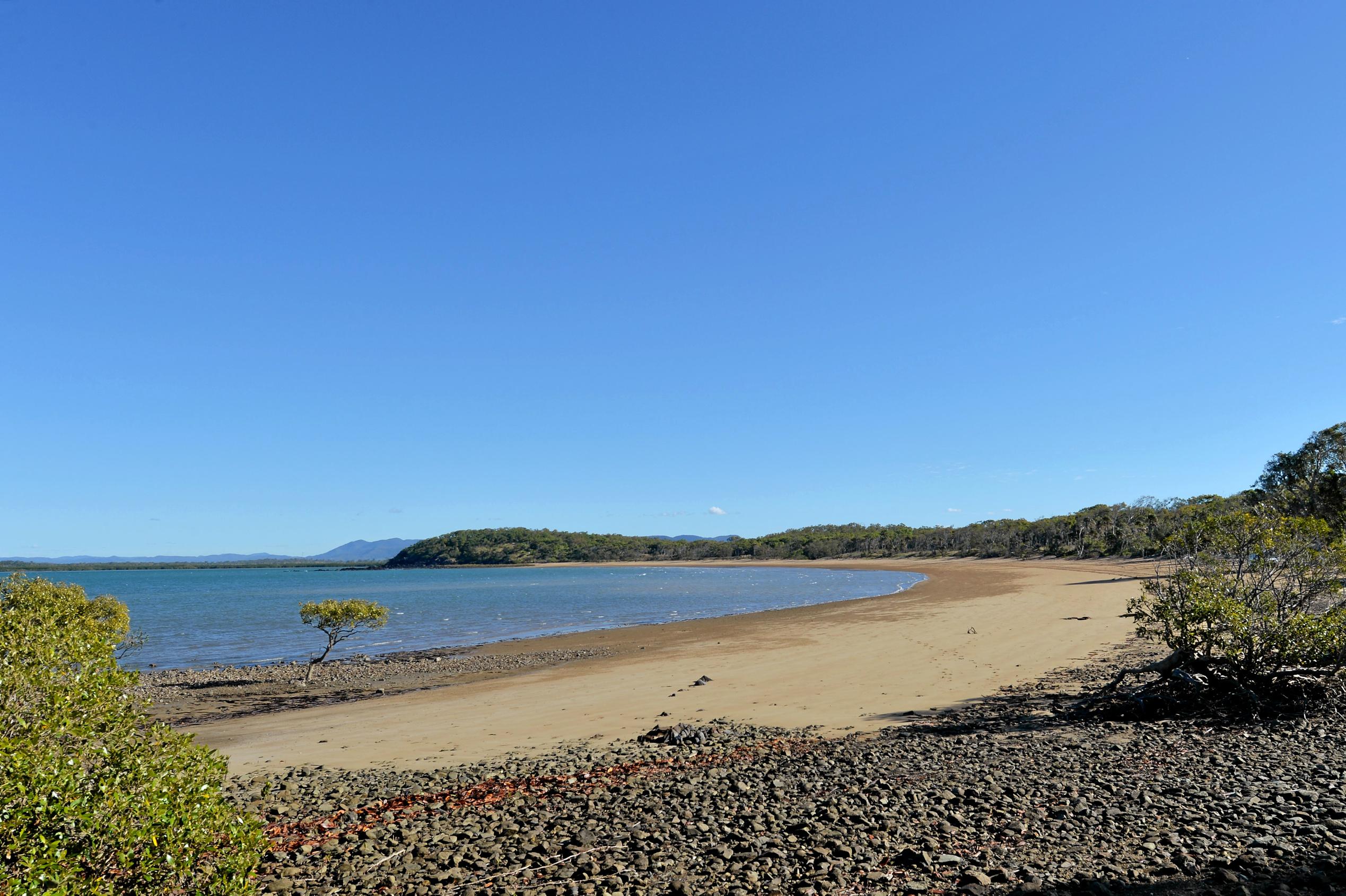 Sarina Beach. Site of proposed development. Picture: Stuart Quinn