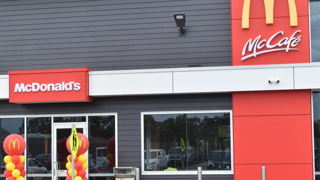 A driver came unstuck in the Elsternwick McDonald’s drive-through on Sunday night. Stock image.