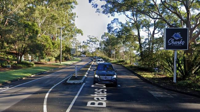 A man died after crashing his car near a golf club in Sydney's south. Picture: Google Maps