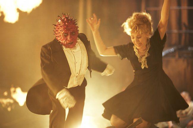 Minogue playing waitress Astrid Perth in a special episode of Britain's Dr Who. Picture: Supplied  