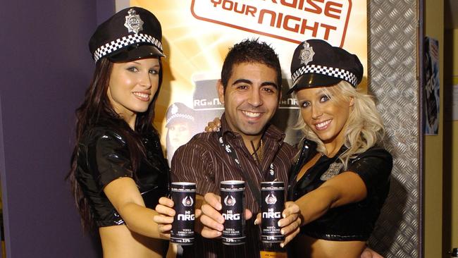 Launch of new alcoholic energy drink 