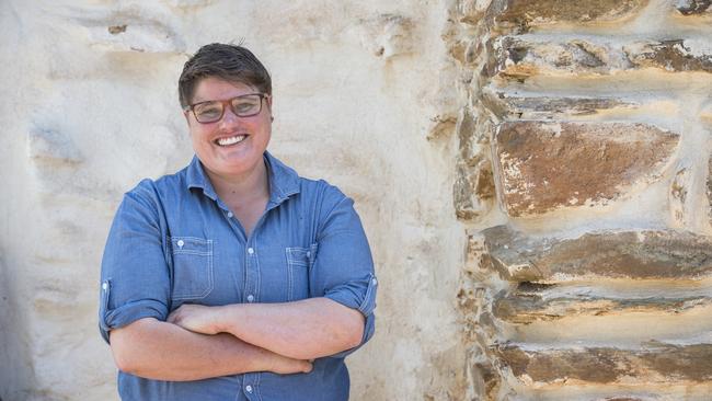 Big task: Renovator Kate Jukes. Picture: Zoe Phillips