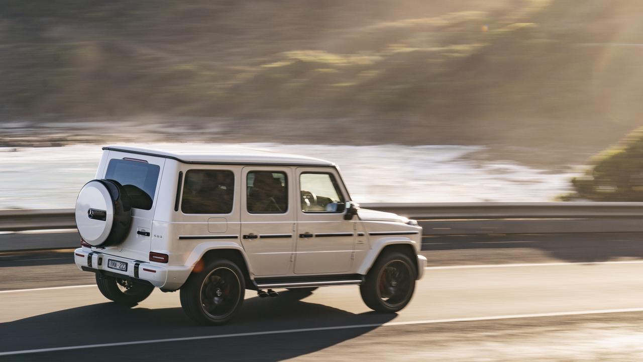 The Mercedes-AMG G63 is loved for its tough looks.