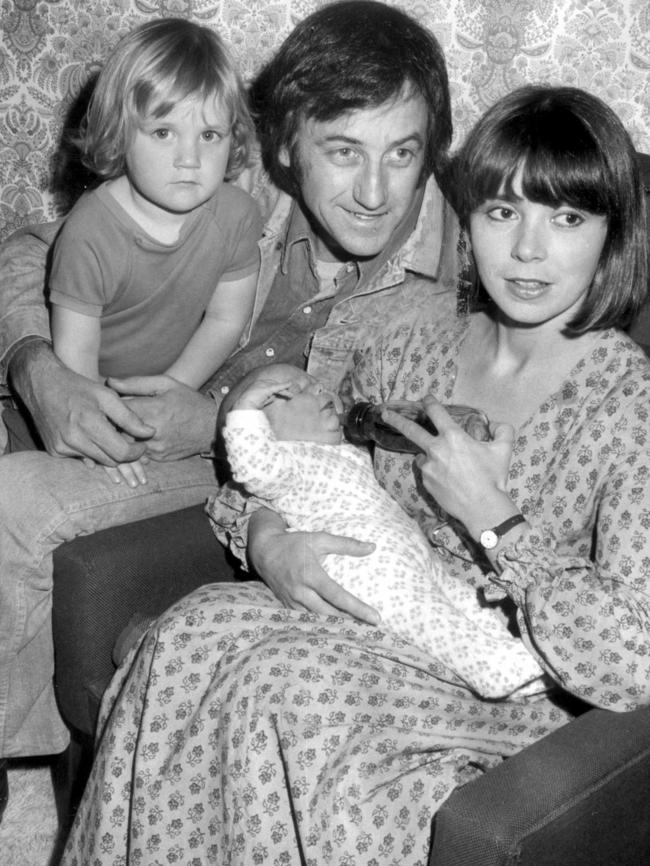 Roger and Wendy Cardwell with their children Jeb and Abbie.