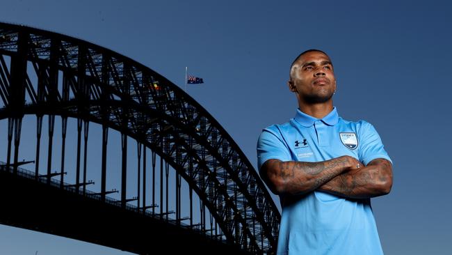 New Sydney FC signing Douglas Costa is set to start for the Sky Blues against Eastern SC on Thursday night. Picture: Brendon Thorne/Getty Images