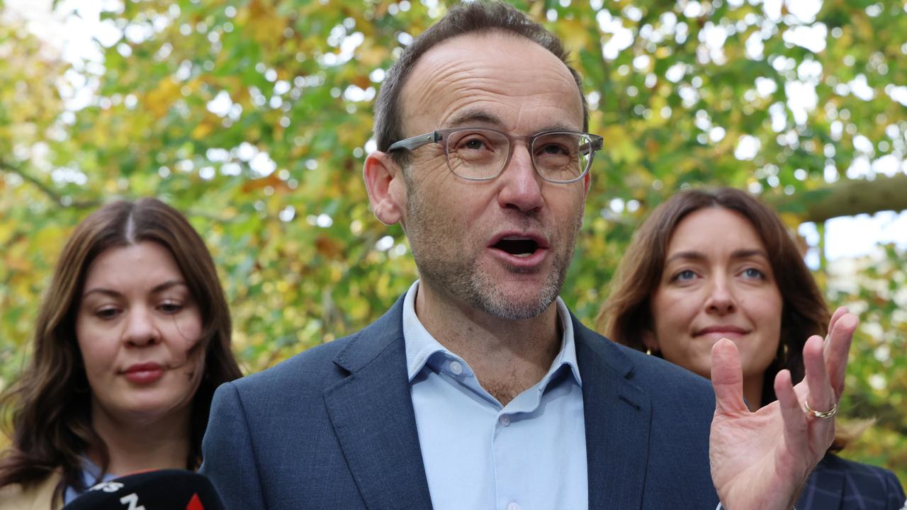 During Adam Bandt’s leadership tenure, the Greens significantly expanded their focus beyond environment and climate. Picture: NewsWire/David Crosling