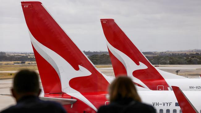 Qantas and Virgin “are over-earning because of demand and capacity constraints”. Picture: Ian Currie