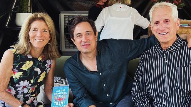 Ambassador Caroline Kennedy and Dr. Edwin Schlossberg meet with author Trent Dalton at Adelaide Writers Week. Picture: Instagram / @usembassyaustralia