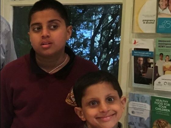 Police have appealed for help after Parramatta siblings Palash and Parin Bhat went missing. Picture: Supplied/NSW Police.