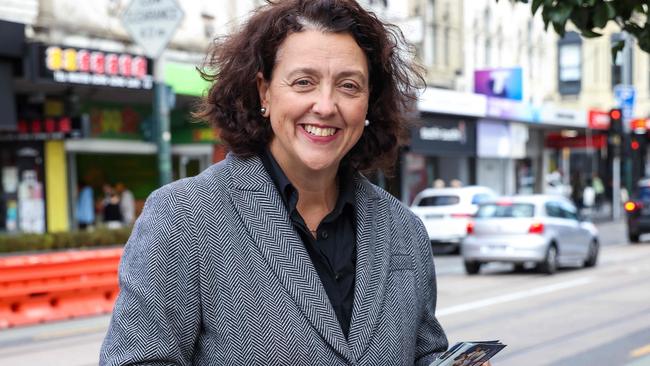 Dr Monique Ryan is furious the Treasurer “would use my frail 87-year-old mother-in-law as the butt of his jokes for cheap laughs”. Picture: NCA NewsWire / Ian Currie