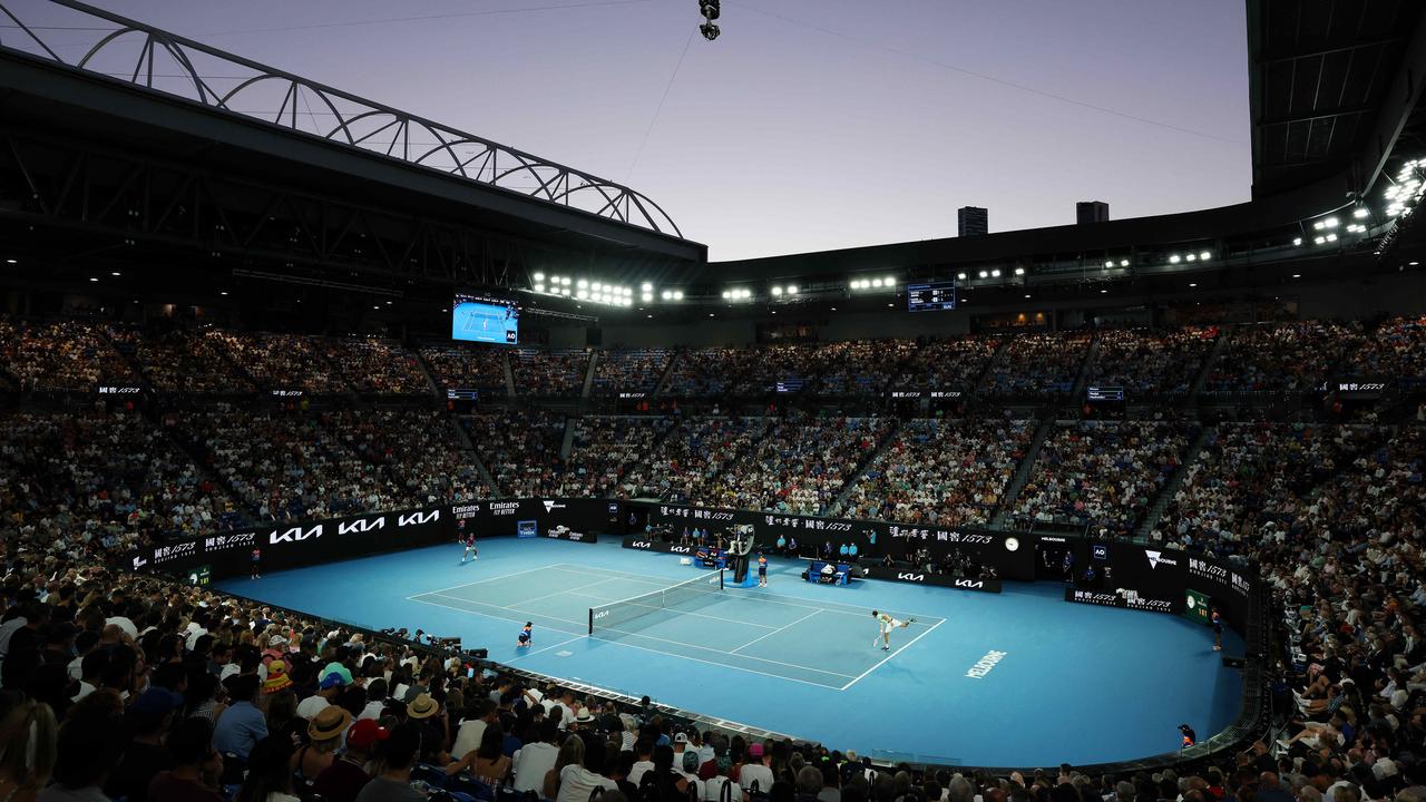 Rod Laver Arena has hosted some epic matches. Picture: Mark Stewart