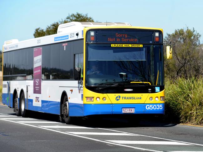 Brisbane City Council  bus in Mt Gravatt.  Photo By Patria Jannides